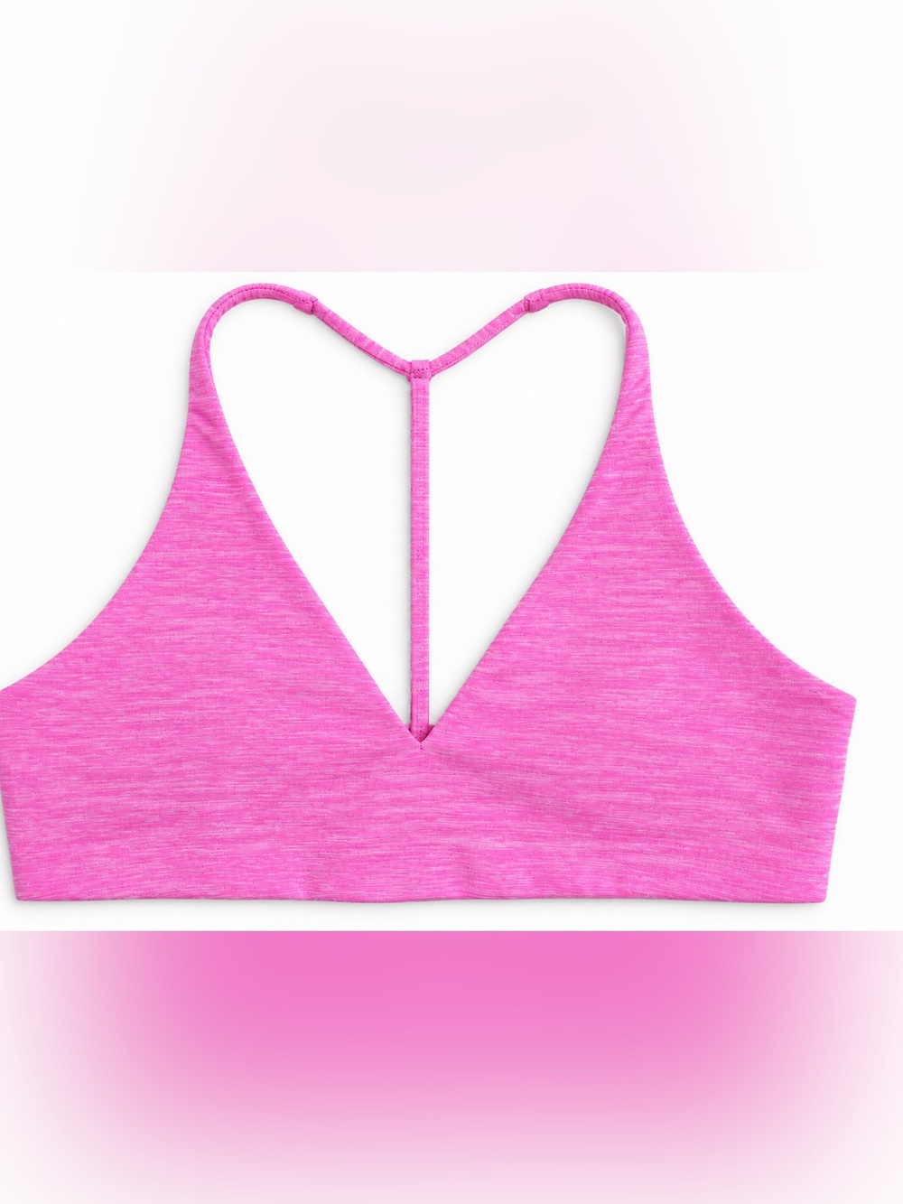 Victoria Secret Seamless Pink T-Back Bralette/Sports Bra